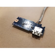 Плата расширения USB (BA92-09694A, Lotus-14R_USB_SUB) для ноутбука Samsung NP530U4C/NP535U4C, б/у